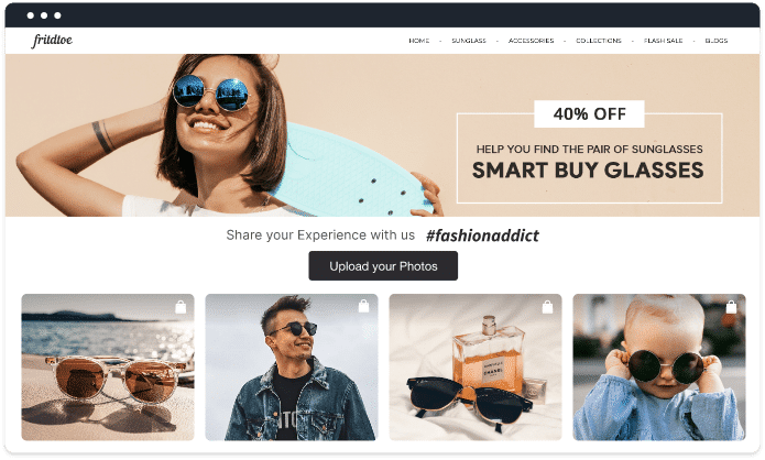 embed ugc on website